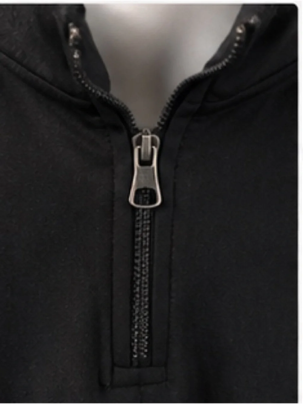 Banana Republic Men’s M Black Performance Stretch Quarter Zip Pullover